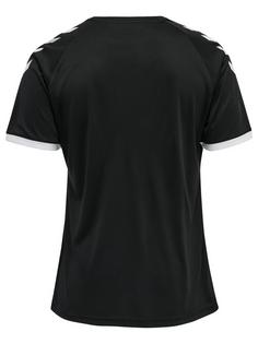 Rückansicht von hummel hmlCORE VOLLEY TEE Funktionsshirt BLACK