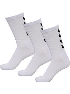 hummel FUNDAMENTAL 3-PACK SOCK Sportsocken WHITE