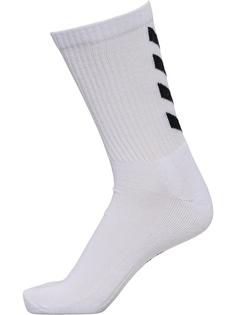 Rückansicht von hummel FUNDAMENTAL 3-PACK SOCK Sportsocken WHITE