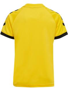 Rückansicht von hummel hmlCORE VOLLEY TEE KIDS Funktionsshirt Kinder BLAZING YELLOW