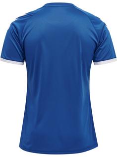 Rückansicht von hummel hmlCORE VOLLEY TEE Funktionsshirt TRUE BLUE