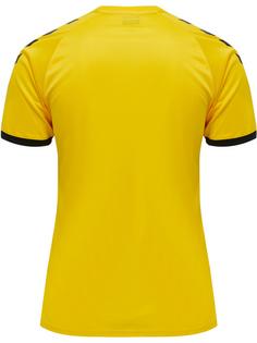 Rückansicht von hummel hmlCORE VOLLEY TEE Funktionsshirt BLAZING YELLOW