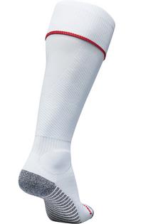 Rückansicht von hummel PRO FOOTBALL SOCK 17 18 Stutzen WHITE/TRUE RED
