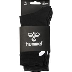 Rückansicht von hummel hmlCHEVRON 6-PACK SOCKS Sportsocken BLACK/BLACK