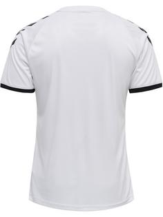 Rückansicht von hummel hmlCORE VOLLEY TEE Funktionsshirt WHITE
