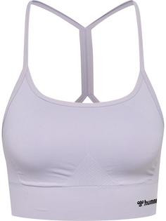 hummel hmlTIFFY SEAMLESS SPORTS TOP Funktionstop Damen THISTLE