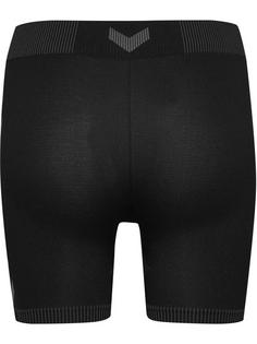 Rückansicht von hummel HUMMEL FIRST SEAMLESS SHORTTIGHTS W Funktionsshorts Damen BLACK