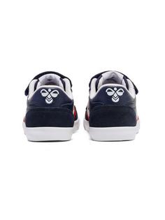 Rückansicht von hummel SLIMMER STADIL LEATHER LOW JR Sneaker Kinder PEACOAT