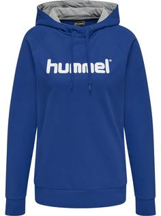 hummel HMLGO COTTON LOGO HOODIE WOMAN Hoodie Damen TRUE BLUE
