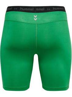 Rückansicht von hummel HML FIRST PERFORMANCE TIGHT SHORTS Tights Herren JELLY BEAN