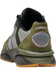 Rückansicht von hummel REACH LX 6000 TEX Sneaker VETIVER/WOODROSE