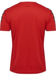 Rückansicht von hummel hmlAUTHENTIC KIDS POLY JERSEY S/S Funktionsshirt Kinder TRUE RED