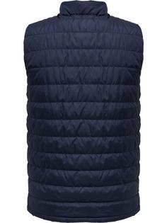 Rückansicht von hummel hmlNORTH WAISTCOAT Gilet Herren MARINE