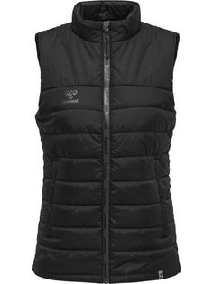 hummel hmlNORTH WAISTCOAT WOMAN Gilet Damen BLACK/ASPHALT