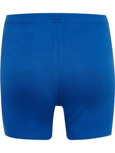 Rückansicht von hummel hmlCORE VOLLEY COTTON HIPSTER WO Funktionsshorts Damen TRUE BLUE