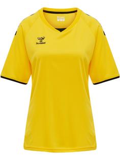 hummel hmlCORE VOLLEY TEE WO Funktionsshirt Damen BLAZING YELLOW
