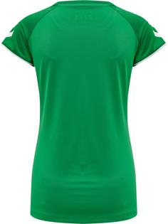 Rückansicht von hummel hmlCORE VOLLEY STRETCH TEE WO Funktionsshirt Damen JELLY BEAN