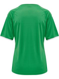 Rückansicht von hummel hmlCORE VOLLEY TEE WO Funktionsshirt Damen JELLY BEAN