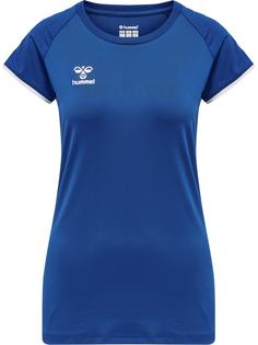 hummel hmlCORE VOLLEY STRETCH TEE WO Funktionsshirt Damen TRUE BLUE