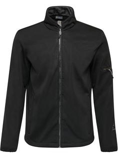 hummel hmlNORTH SOFTSHELL JACKET KIDS Trainingsjacke Kinder BLACK/ASPHALT
