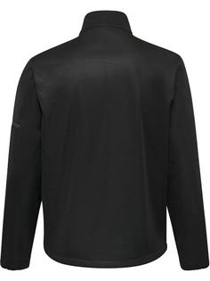 Rückansicht von hummel hmlNORTH SOFTSHELL JACKET KIDS Trainingsjacke Kinder BLACK/ASPHALT