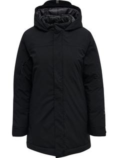 hummel hmlNORTH PARKA JACKET WOMAN Trainingsjacke Damen BLACK/ASPHALT