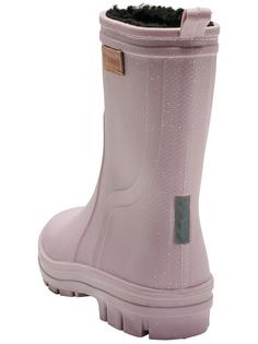 Rückansicht von hummel THERMO BOOT JR Winterschuhe Kinder DEAUVILLE MAUVE