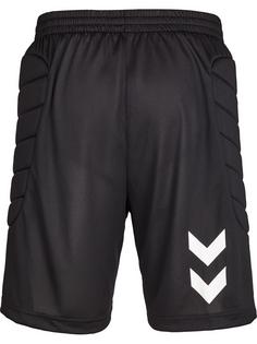 Rückansicht von hummel ESSENTIAL GK SHORTS W PADDING Funktionsshorts BLACK