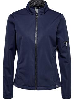 hummel hmlNORTH SOFTSHELL JACKET WOMAN Trainingsjacke Damen MARINE