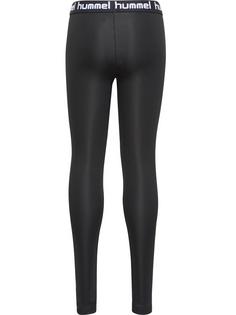 Rückansicht von hummel HMLTONA TIGHTS Tights Kinder BLACK