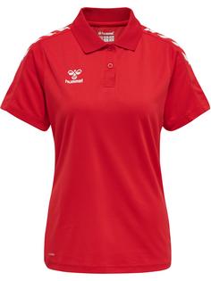 hummel hmlCORE XK FUNCTIONAL POLO WOMAN Funktionsshirt Damen TRUE RED