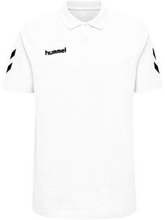 hummel HMLGO KIDS COTTON POLO Funktionsshirt Kinder WHITE