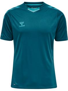 hummel hmlCORE XK POLY JERSEY S/S Funktionsshirt Herren BLUE CORAL