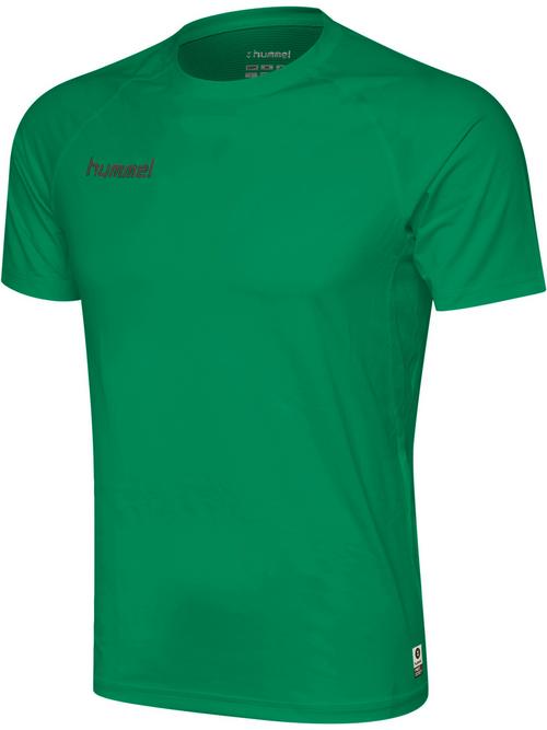 Rückansicht von hummel HML FIRST PERFORMANCE JERSEY S/S Funktionsshirt Herren JELLY BEAN