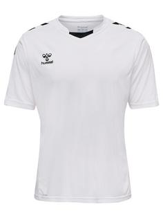 hummel hmlCORE XK POLY JERSEY S/S Funktionsshirt Herren WHITE
