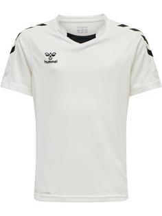 hummel hmlCORE XK POLY JERSEY S/S KIDS Funktionsshirt Kinder WHITE