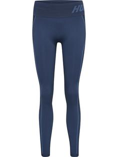 hummel hmlTE CHRISTEL SEAMLESS MW TIGHTS Tights Damen MARINA/INSIGNIA BLUE MELANGE