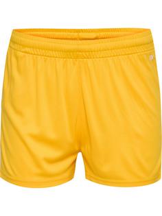 hummel hmlCORE XK POLY SHORTS WOMAN Funktionsshorts Damen SPORTS YELLOW