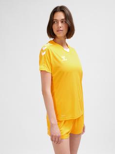 Rückansicht von hummel hmlCORE XK POLY JERSEY S/S WOMAN Funktionsshirt Damen SPORTS YELLOW