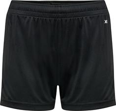 hummel hmlCORE XK POLY SHORTS WOMAN Funktionsshorts Damen BLACK3