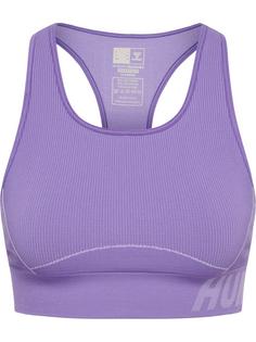hummel hmlTE CHRISTEL SEAMLESS SPORTS TOP Funktionsshirt Damen PAISLEY PURPLE/LAVENDER MELANG