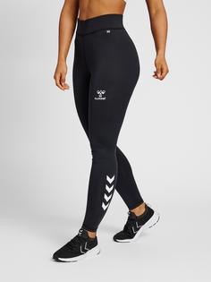 Rückansicht von hummel hmlCORE XK TIGHTS WOMAN Tights Damen BLACK