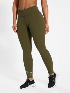 Rückansicht von Newline nwlCHICAGO WARM TIGHTS female Tights Damen CROCODILE
