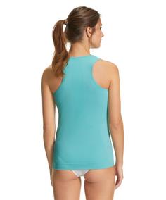 Rückansicht von Falke Cool Funktionstop Damen lake blue (7323)