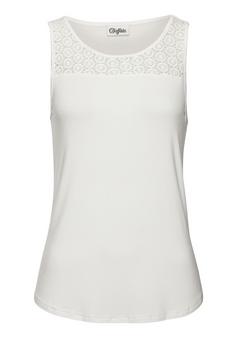 Buffalo Strandtop T-Shirt Damen weiß
