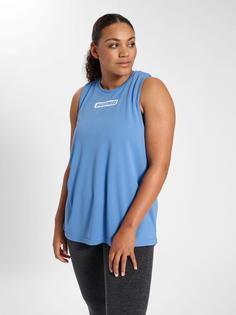 Rückansicht von hummel hmlTE CURVY TANKTOP PLUS Funktionsshirt Damen RIVIERA