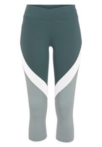 LASCANA Active Caprihose Caprihose Damen - gr&uuml;n