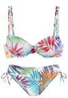 Lascana B&uuml;gel-Bikini Bikini Set Damen - wei&szlig; bedruckt