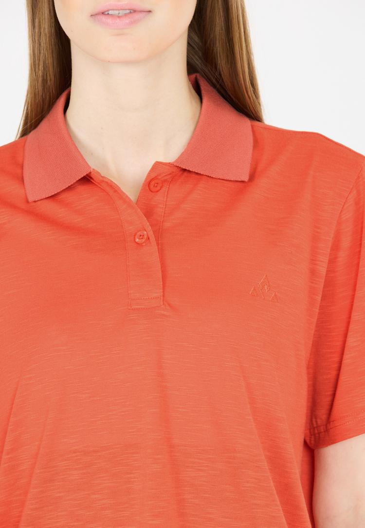 Whistler Whistler Vale Poloshirt Damen - 4124 Apricot Brandy - 0 | SportScheck