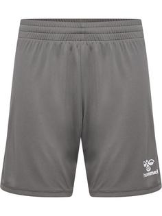 hummel hmlESSENTIAL SHORTS KIDS Funktionsshorts Kinder STEEL GRAY